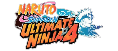 Ultimate Ninja 4: Naruto Shippuden logo for Playstation 2